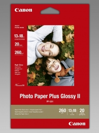 Хартия Canon Plus Glossy II PP-201, 13x18 cm, 20 sheets
