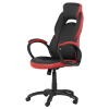 Геймърски стол ЦВЕТАН- черно-червен