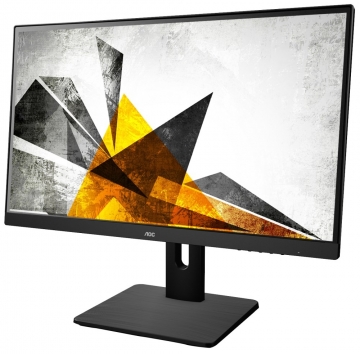 Монитор AOC I2275PWQU, 21.5" Wide IPS LED, 4 ms, 1000:1, 50M:1 DCR, 250 cd/m2, FullHD 1920x1080, Pivot, Heigh Adjust, USB, D-Sub, DVI, HDMI, DP, Speakers, Black