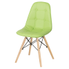 Стол трапезен РУЖА ярко зелен