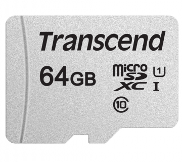 Памет Transcend 64GB microSD w/o adapter UHS-I U1 A1