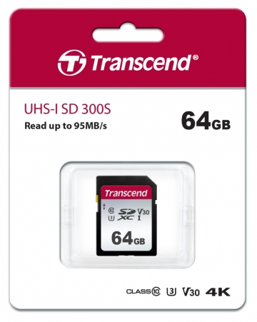 Памет Transcend 64GB SD Card UHS-I U1