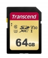 Памет Transcend 64GB SD card UHS-I U3, MLC