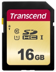 Памет Transcend 16GB SD Card UHS-I U1, MLC