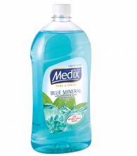 Течен сапун MEDIX Pure & Fresh Blue Mineral пълнител 800 мл.