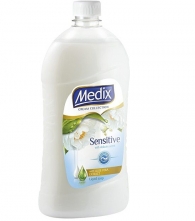 Течен сапун MEDIX Sensitive пълнител 800 мл.