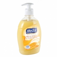 Течен сапун MEDIX Milk & Honey помпа 400 мл.