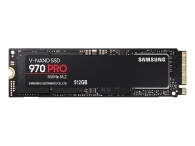 Твърд диск Samsung SSD 970 PRO 512GB M.2, PCIe Gen 3.0 x4 NVMe 1.3, V-NAND 2-bit MLC, Phoenix Controller, 256-bit Encryption, Read 3500 MB/s Write 2300 MB/s