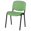 Посетителски стол Gen40 дамаска- зелено-черен