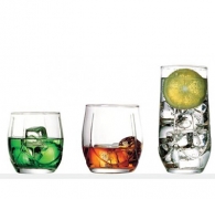 Чаши стъклени, комплект от 6 броя