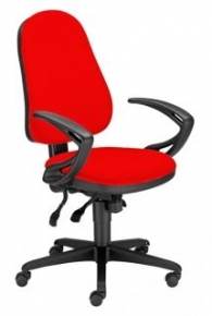 Работен стол OFFIX ERGO- червен