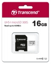 Памет Transcend 16GB microSD UHS-I U1 (with adapter)