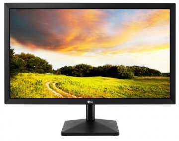 Монитор LG 24MK400H-B, 23.8" LED, AG, 5ms GTG, 1000:1, Mega DFC, 250cd/m2, Full HD 1920x1080, D-Sub, HDMI, RADEON FreeSync, Tilt, Black