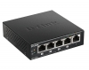 Комутатор D-Link 5-Port Desktop Gigabit PoE+ Switch