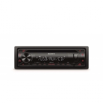 Ресийвър Sony CDX-G1300U In-car Media receiver with USB & Dash CD, Red illumination