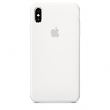 Калъф Apple iPhone XS Max Silicone Case - White