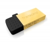 Памет Transcend 64GB, JETFLASH 380, OTG, USB2.0, Gold