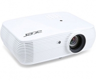 Мултимедиен проектор Acer Projector P5530i, DLP, FullHD (1920x1080), 20000:1, 4000 ANSI Lumens, 3D 144Hz, VGAx2, RCA, HDMI/MHL, HDMI, Audio in, RJ45, LAN Control, WiFi, USB Type A included wireless dongle, Speaker 16W, Bluelight Shield, 2.71kg, White