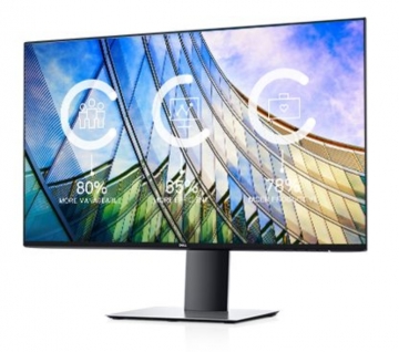 Монитор Dell U2719D, 27" IPS Anti-Glare, UltraSharp InfinityEdge, 6ms, 1000:1, 350 cd/m2, QHD 2560x1440, 99% sRGB, HDMI, DisplayPort, USB 3.0 hub, Height Adjustable, Pivot, Swivel, Tilt, Black, 5Y