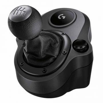 Аксесоар Logitech G Shifter, Six Speeds, G923, G29 AND G920 Racing Wheels, Steel, Leather