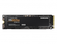 Твърд диск Samsung SSD 970 EVO Plus 500 GB M.2, PCIe Gen 3.0 x4 NVMe 1.3, V-NAND 3-bit MLC, Phoenix Controller, 256-bit Encryption, 512 MB DDR4 SDRAM, Read 3500 MB/s Write 3200 MB/s