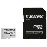 Памет Transcend 256GB microSD UHS-I U1 (with adapter)