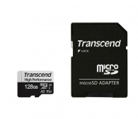 Памет Transcend 128GB microSD with adapter UHS-I U3 A2