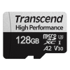 Памет Transcend 128GB microSD with adapter UHS-I U3 A2
