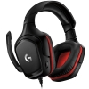 Слушалки Logitech G332 Headset, 50 mm Drivers, Microphone, Leather Ear Cushions, PC, Nintendo Switch, PS4, Xbox One, Black