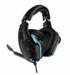 Слушалки Logitech G635 Headset, Lightsync RGB, PRO-G 50 mm Drivers, DTS Headphone:X 2.0 Surround, Mesh Ear Cushions, PC, Nintendo Switch, PS4, Xbox One, Black