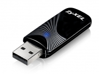 Адаптер ZyXEL NWD6505, Dual-Band Wireless AC600 USB Adapter, 802.11ac (150Mbps/2.4GHz+433Mbps/5GHz), back compatibility with 802.11b/g/n/a, WPS button