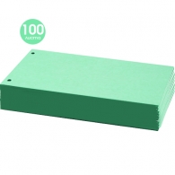 Хоризонтален разделител 100 бр зелен