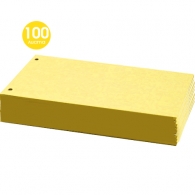 Хоризонтален разделител 100 бр жълт