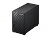Мрежов сторидж Asustor AS3102Tv2, 2-bay NAS, Intel Celeron Dual-Core N3050 ( up to 2.1GHz, 2MB), 2GB DDR3L(non-upgradeable), 2 x 3.5" SATAII / SATAIII, GbE x 2, USB 3.0 - 1*Front/2*Rear, HDMI 1.4b, 16 Channel IP Cam(4 license included) WoL, System Sleep M