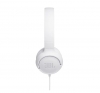 Слушалки JBL T500 WHT HEADPHONES