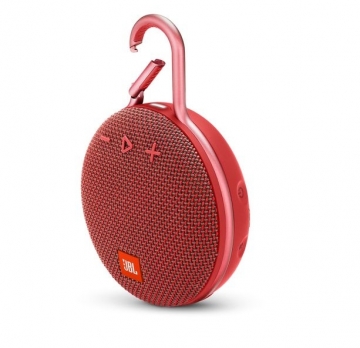 Тонколони JBL CLIP 3 RED ultra-portable and waterproof Bluetooth speaker