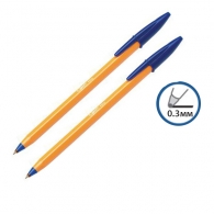 Химикалка BIC Orange Fine синя