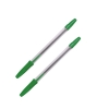 Химикалка еднократна зелена