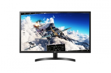 Монитор LG 32ML600M-B, 32" Full HD IPS LED Monitor AG, IPS Panel, 5ms, 1200:1, 300 cd/m2, 1920x1080, DCI-P3 95% Color Gamut, HDR10,  D-Sub, HDMI, Headphone Out, Tilt, Black