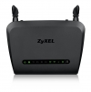 Рутер ZyXEL NBG6515, Simultaneous Dual-band Wireless AC750 Home Router, 802.11ac (300Mbps/2.4GHz+433Mbps/5GHz), back compatibility with 802.11b/g/n/a, 4x Giga LAN, 1x Giga WAN, Multiple Mode (Router/AP/Repeater), WPA2, QoS, WPS button, 2x 5dBi antennas