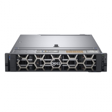 Сървър Dell EMC PowerEdge R540/Chassis 12 x 3.5" HotPlug/Intel Xeon Silver 4210 (13,75M Cache, 2.2GHz)/16GB/1x600GB/Rails/Bezel/No optical drive/On-Board LOM DP/PERC H730P+/iDRAC9 Ent/Redundant 750w/3Y Basic Onsite