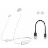 Слушалки Sony Headset WI-C310, white