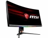 Монитор MSI Optix MPG341CQR, 34", VA LED, UWQHD 3440 x 1440, 21:9, Curve 1800R, 144Hz, 1ms, FreeSync, HDR 400, Smart Webcam, Mystic Light, GameSense, Gaming OSD, Night Vision, Lift Stand, 400 cd/m2, 3000:1, DCR 100M:1, 1xDP, 2xHDMI, USB Type C (video), 3x