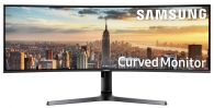 Монитор Samsung 43" LC43J890DKUXEN Super Ultra Wide, Curved, 3,840 x 1,200, 32:10, 300cd/m2, 1800R, DP, 1xHDMI, 2xUSB-C, 3xUSB, Speakers, Dark Blue Gray