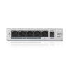 Комутатор ZyXEL GS1005-HP, 5 Port Gigabit PoE+ unmanaged desktop Switch, 4 x PoE, 60 Watt