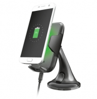 Зарядно устройство TRUST Yudo10 Wireless Fast-charging Car Phone Holder