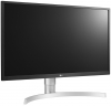 Монитор LG 27UL550-W, 27" UHD 4K HDR, IPS Panel Anti-Glare, 5ms, 1000:1, 300cd/m, 3840x2160, sRGB 98% Color Gamut, HDR 10, HDMI, DisplayPort, RADEON FreeSync, Headphone out, Height / Pivot / Tilt Adjustable Stand, Black