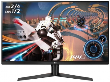 Монитор LG 32GK650F-B, 31.5" QHD (2560 x 1440) VA Anti Glare, 5ms, (1ms with MBR) 144Hz, 3000:1, 350cd/m2, Radeon FreeSync, HDMI, DisplayPort, Height, Pivot, Tilt, Swivel, Headphone Out, Black