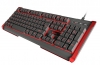 Клавиатура Genesis Gaming Keyboard Rhod 410 Backlight Us Layout