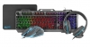 Комплект Fury Gaming combo set 4in1, Thunderjet keyboard + Mouse + Headphones + Mousepad, US layout
